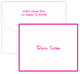 Bordered Folded Note Cards in Color of Your Choice Image 4 of 4